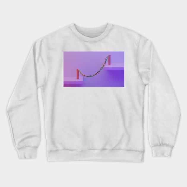 Hyphens Crewneck Sweatshirt by Bruce Brotherton